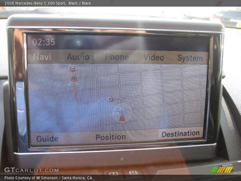Black / Black 2008 Mercedes-Benz C 300 Sport