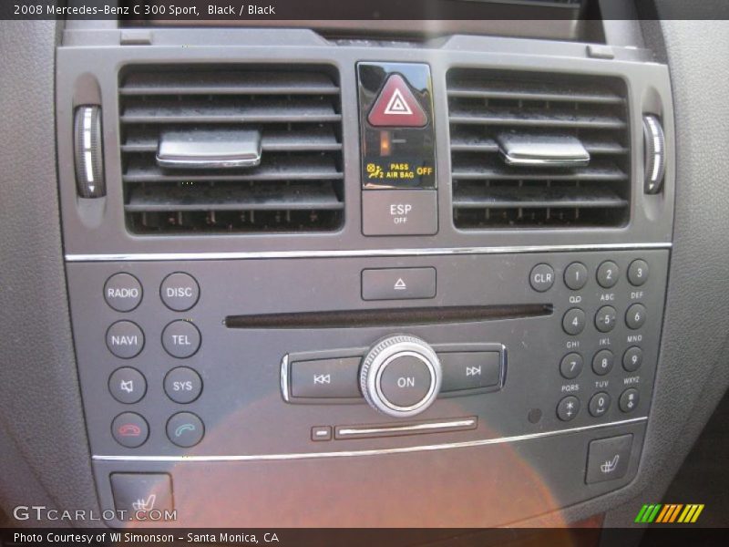 Black / Black 2008 Mercedes-Benz C 300 Sport
