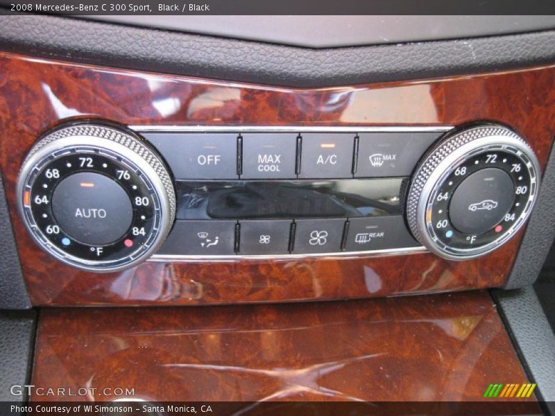 Black / Black 2008 Mercedes-Benz C 300 Sport