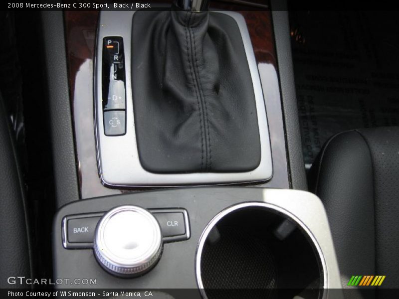 Black / Black 2008 Mercedes-Benz C 300 Sport