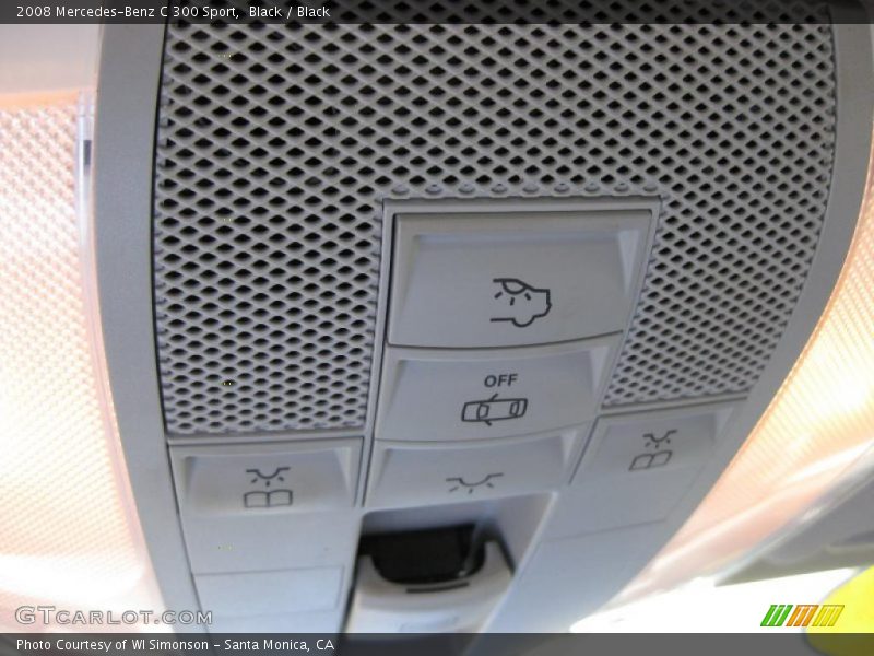 Black / Black 2008 Mercedes-Benz C 300 Sport