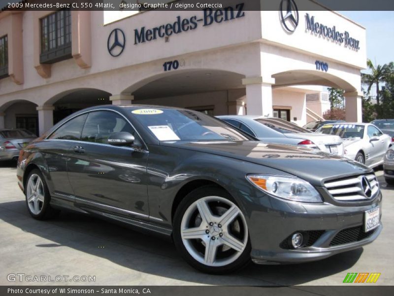 designo Graphite / deigno Corteccia 2009 Mercedes-Benz CL 550 4Matic