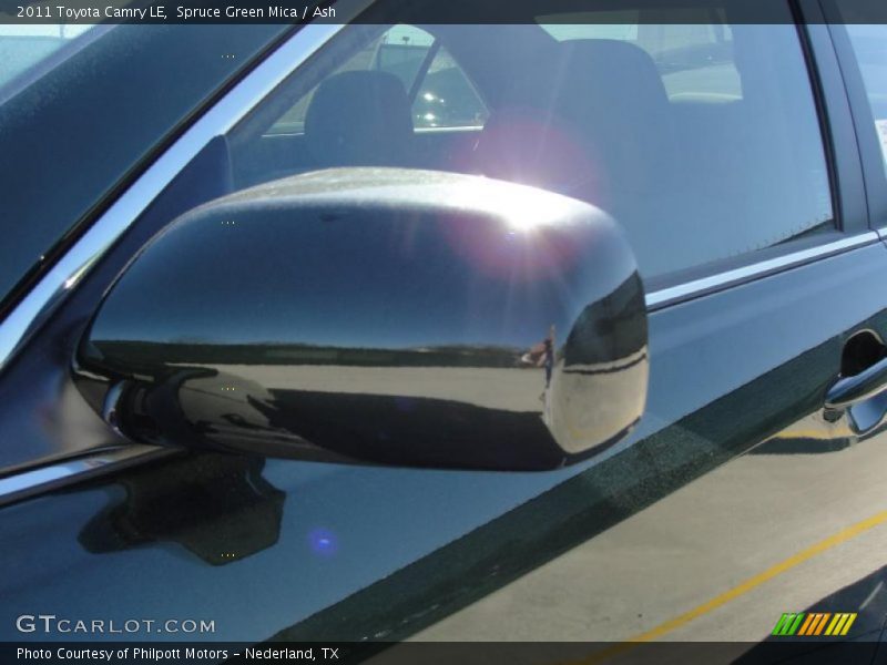 Spruce Green Mica / Ash 2011 Toyota Camry LE