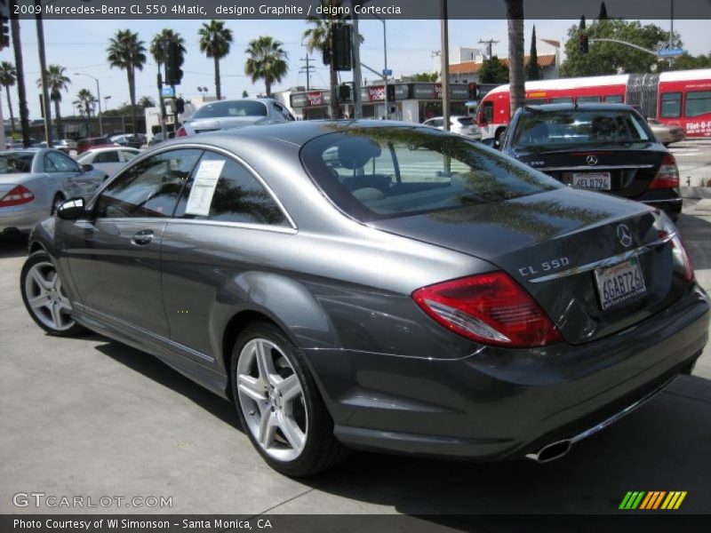designo Graphite / deigno Corteccia 2009 Mercedes-Benz CL 550 4Matic