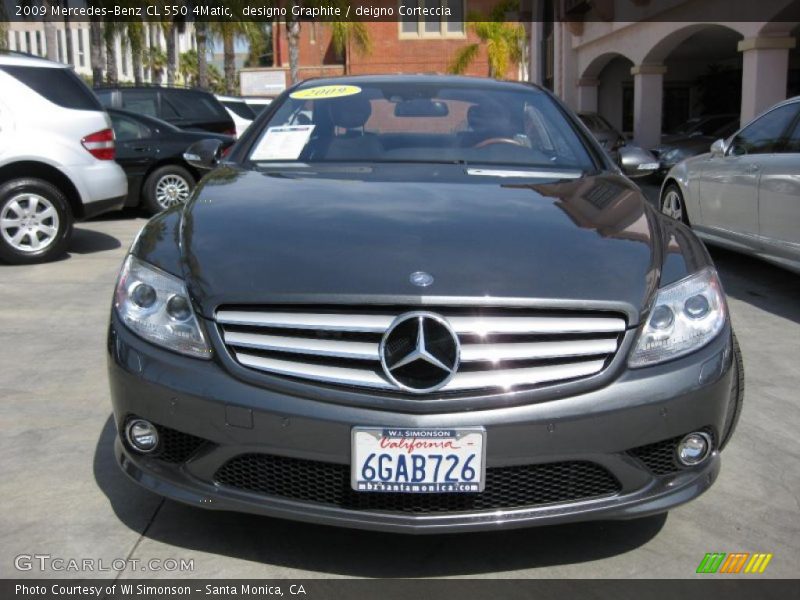 designo Graphite / deigno Corteccia 2009 Mercedes-Benz CL 550 4Matic
