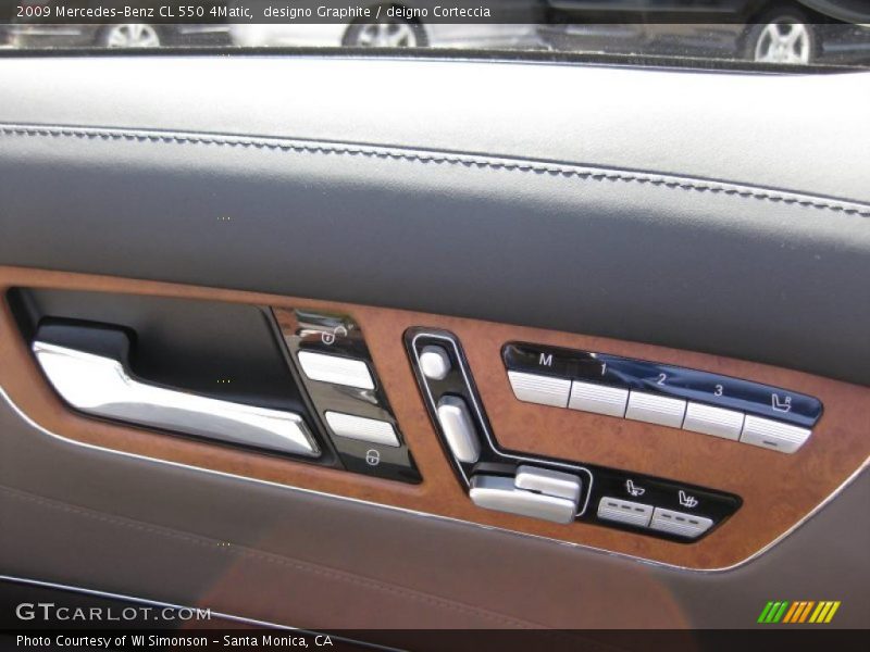 Controls of 2009 CL 550 4Matic