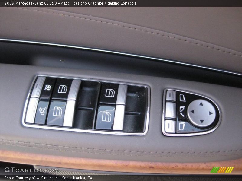 Controls of 2009 CL 550 4Matic