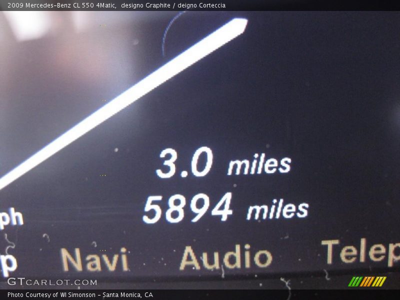 designo Graphite / deigno Corteccia 2009 Mercedes-Benz CL 550 4Matic