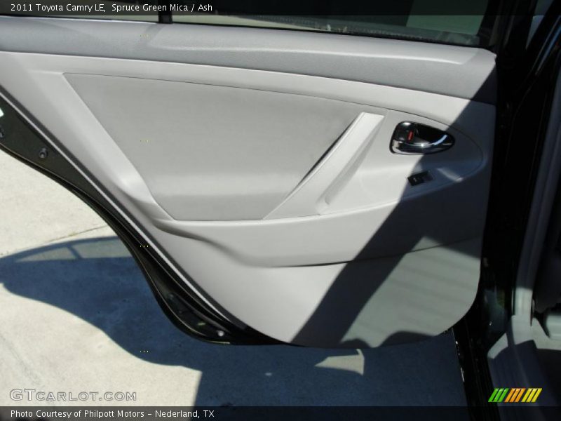 Spruce Green Mica / Ash 2011 Toyota Camry LE
