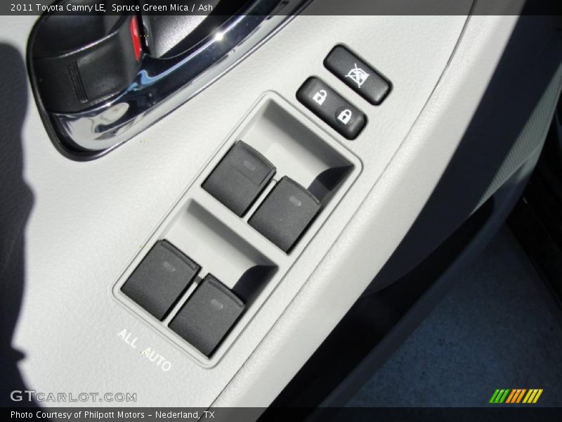 Spruce Green Mica / Ash 2011 Toyota Camry LE