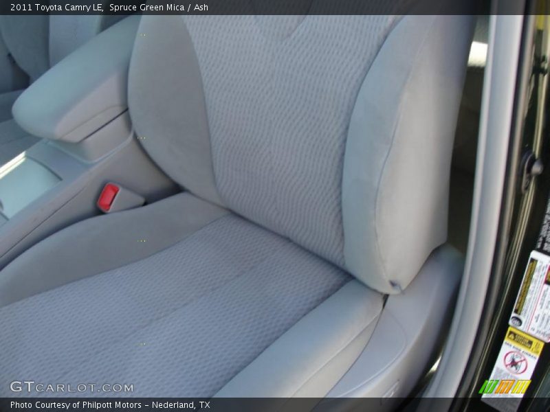 Spruce Green Mica / Ash 2011 Toyota Camry LE