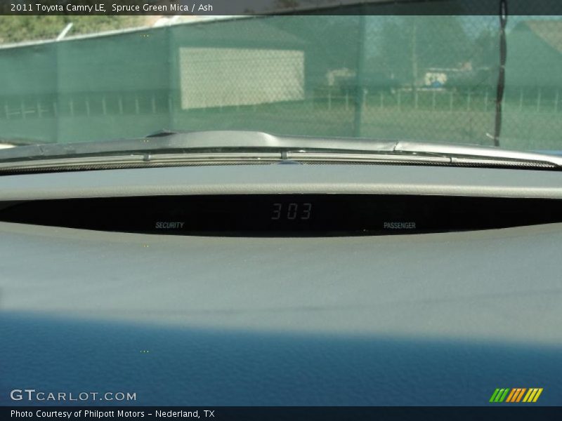 Spruce Green Mica / Ash 2011 Toyota Camry LE