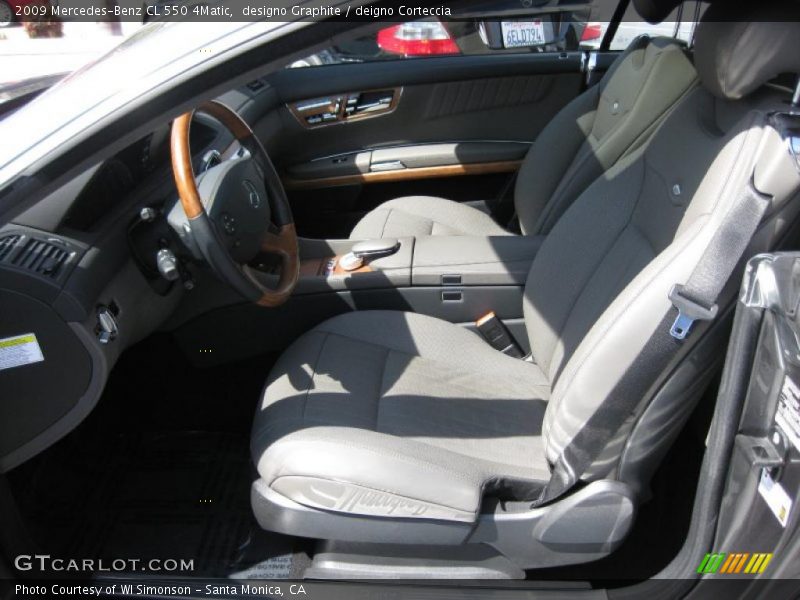 designo Graphite / deigno Corteccia 2009 Mercedes-Benz CL 550 4Matic