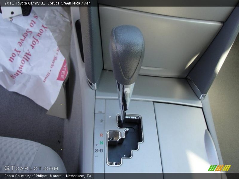 Spruce Green Mica / Ash 2011 Toyota Camry LE