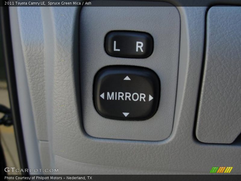 Spruce Green Mica / Ash 2011 Toyota Camry LE