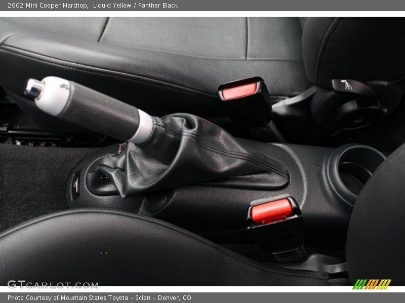 Liquid Yellow / Panther Black 2002 Mini Cooper Hardtop