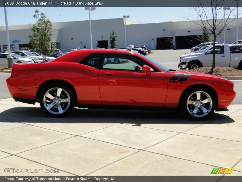 TorRed / Dark Slate Gray 2009 Dodge Challenger R/T