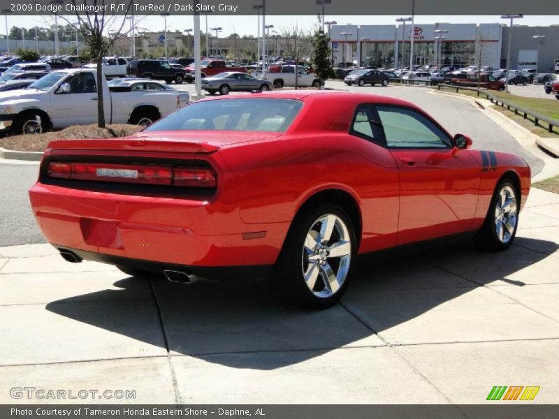 TorRed / Dark Slate Gray 2009 Dodge Challenger R/T