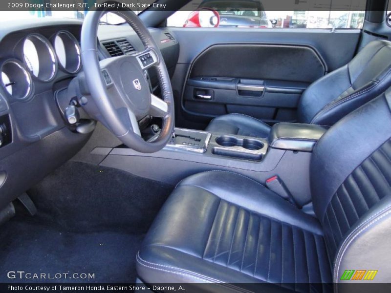  2009 Challenger R/T Dark Slate Gray Interior