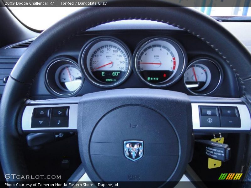 TorRed / Dark Slate Gray 2009 Dodge Challenger R/T