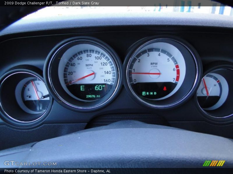  2009 Challenger R/T R/T Gauges