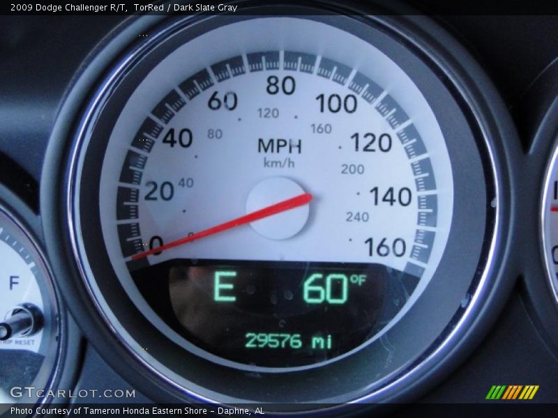 TorRed / Dark Slate Gray 2009 Dodge Challenger R/T