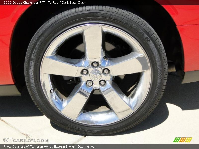 TorRed / Dark Slate Gray 2009 Dodge Challenger R/T
