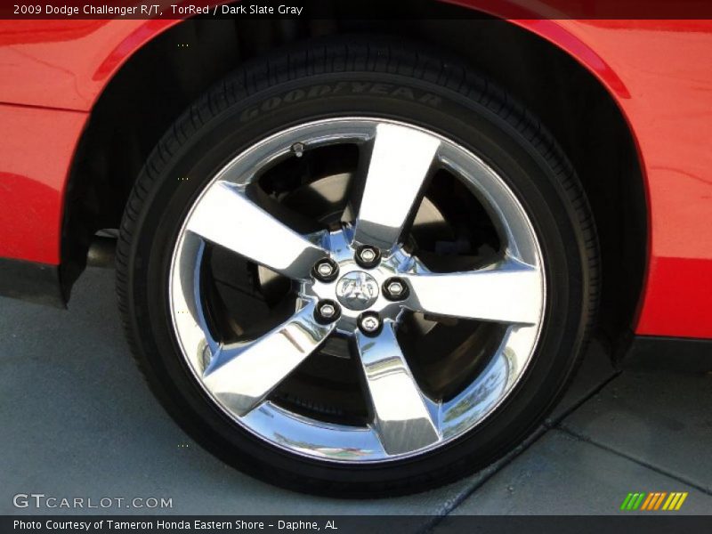 TorRed / Dark Slate Gray 2009 Dodge Challenger R/T