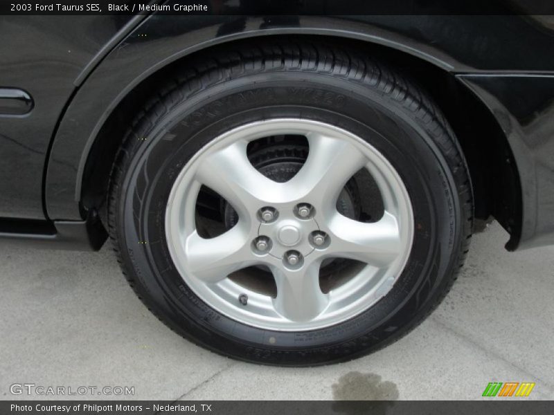 Black / Medium Graphite 2003 Ford Taurus SES