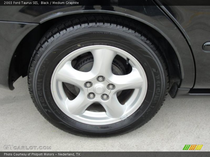 Black / Medium Graphite 2003 Ford Taurus SES