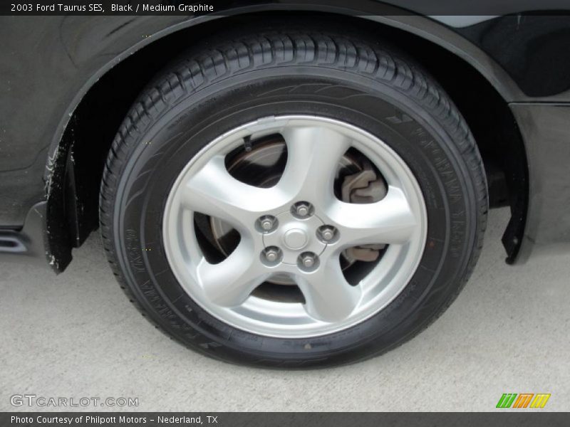 Black / Medium Graphite 2003 Ford Taurus SES