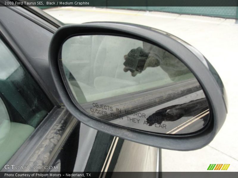 Black / Medium Graphite 2003 Ford Taurus SES