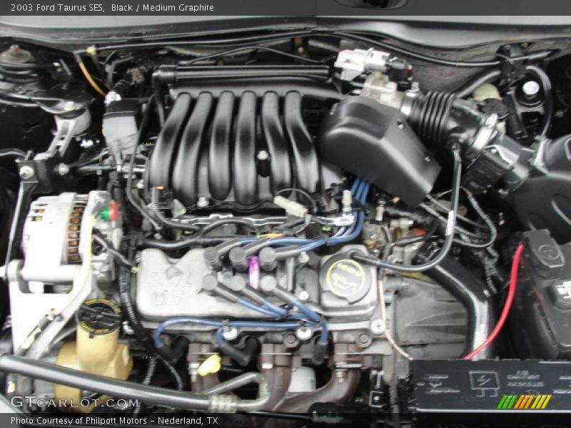 Black / Medium Graphite 2003 Ford Taurus SES
