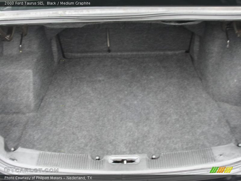 Black / Medium Graphite 2003 Ford Taurus SES