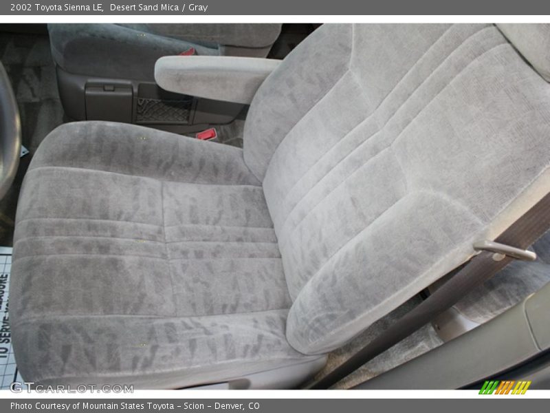 Desert Sand Mica / Gray 2002 Toyota Sienna LE