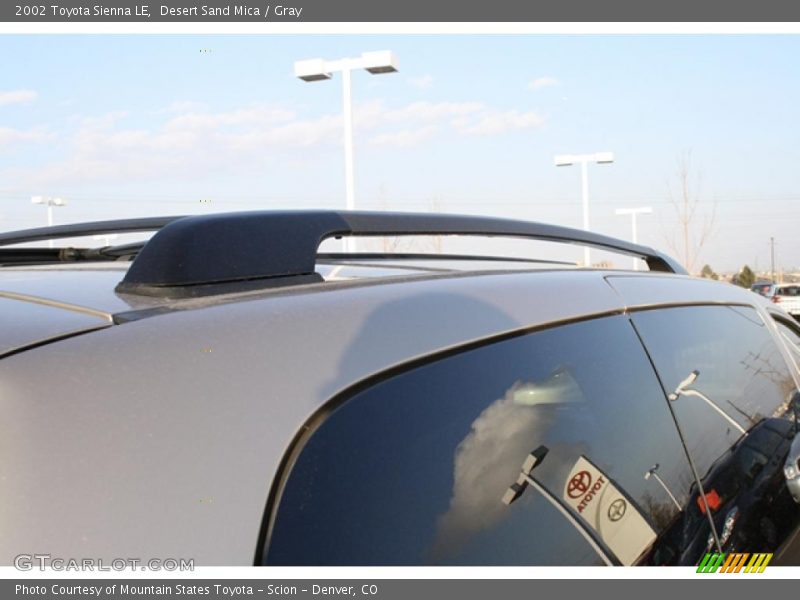 Desert Sand Mica / Gray 2002 Toyota Sienna LE
