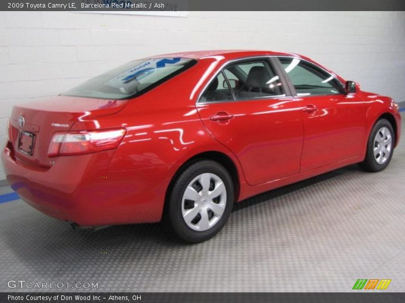 Barcelona Red Metallic / Ash 2009 Toyota Camry LE