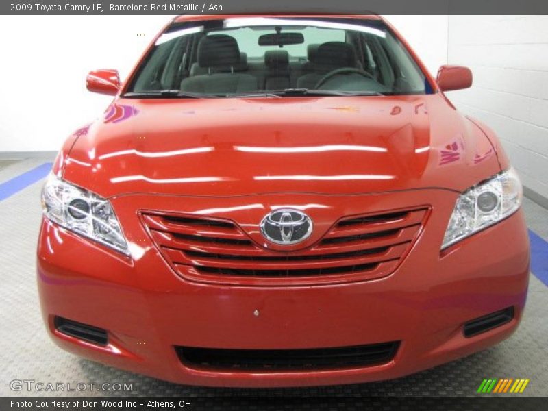 Barcelona Red Metallic / Ash 2009 Toyota Camry LE