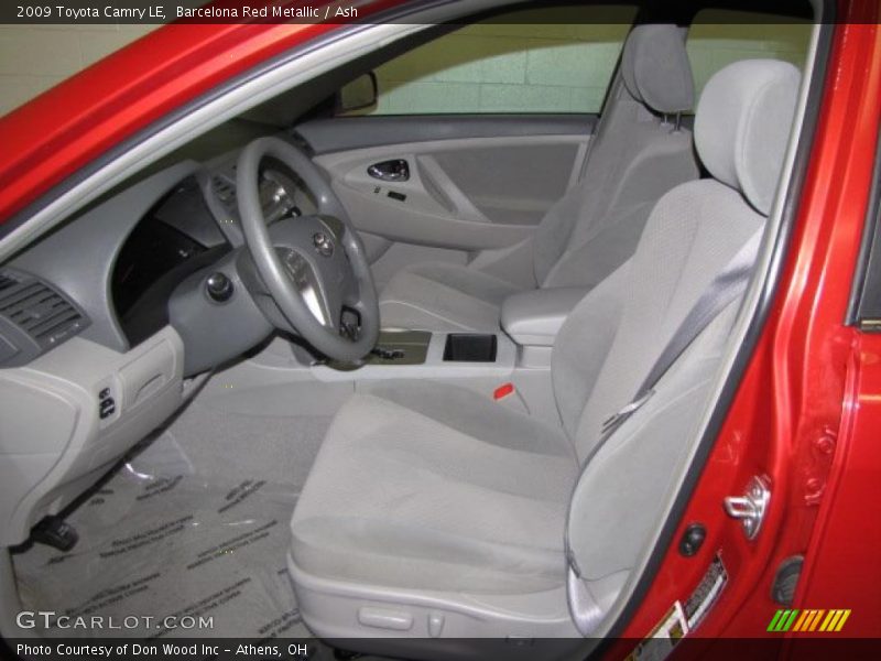 Barcelona Red Metallic / Ash 2009 Toyota Camry LE