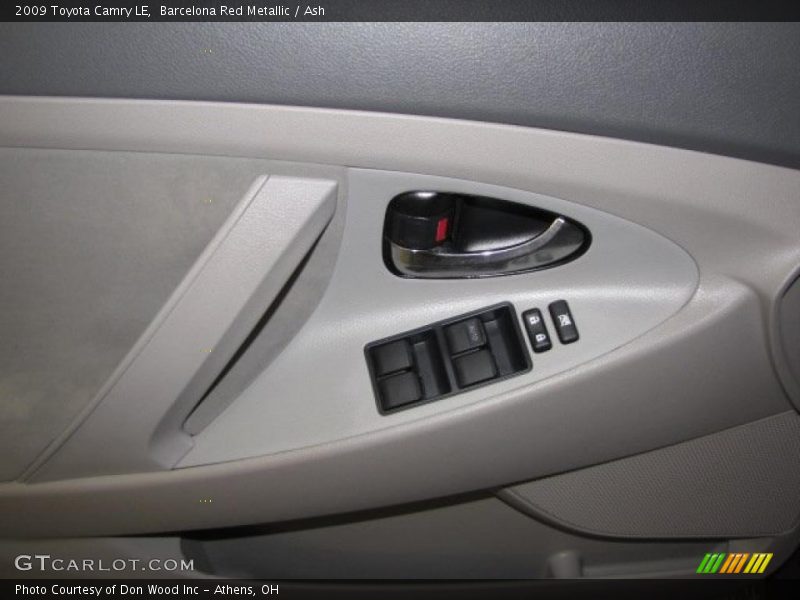 Barcelona Red Metallic / Ash 2009 Toyota Camry LE