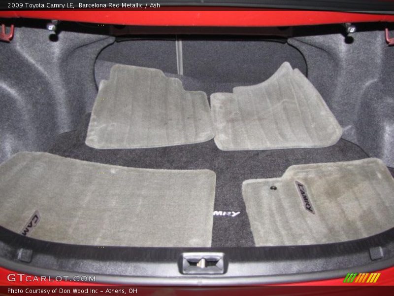Barcelona Red Metallic / Ash 2009 Toyota Camry LE