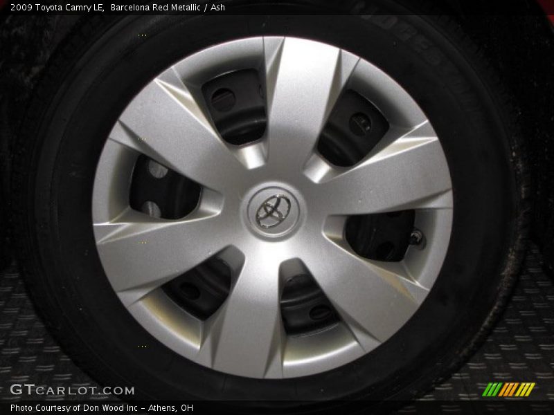 Barcelona Red Metallic / Ash 2009 Toyota Camry LE