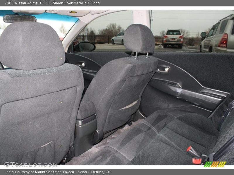 Sheer Silver Metallic / Blond 2003 Nissan Altima 3.5 SE