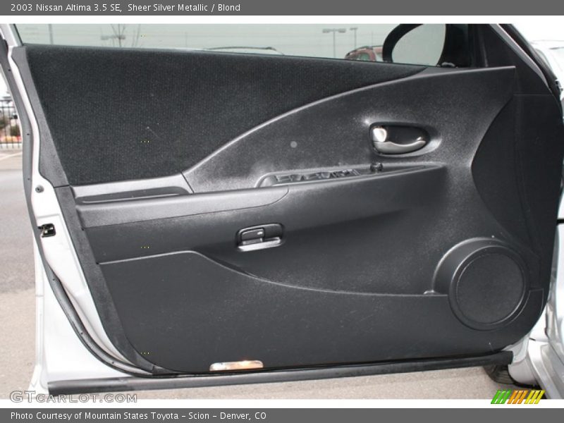 Sheer Silver Metallic / Blond 2003 Nissan Altima 3.5 SE