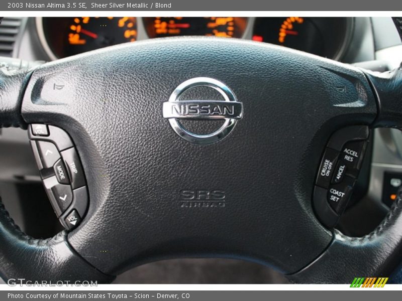 Sheer Silver Metallic / Blond 2003 Nissan Altima 3.5 SE