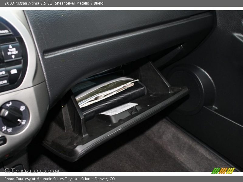 Sheer Silver Metallic / Blond 2003 Nissan Altima 3.5 SE