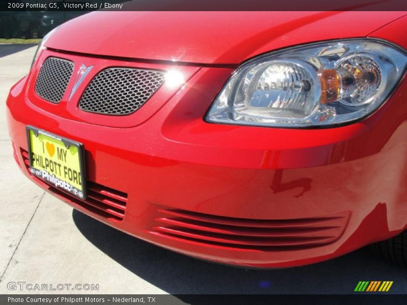Victory Red / Ebony 2009 Pontiac G5