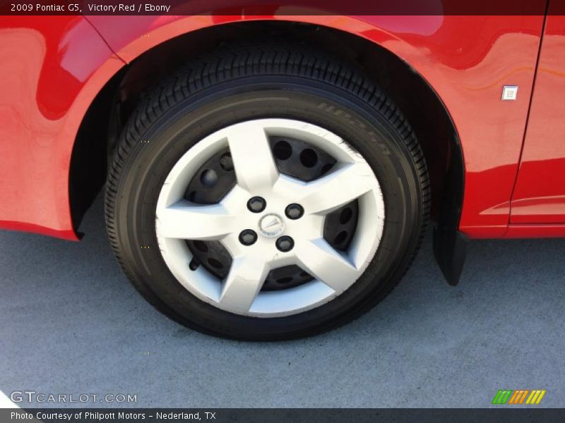 Victory Red / Ebony 2009 Pontiac G5