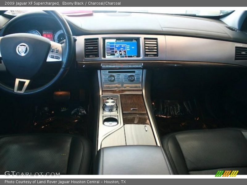 Ebony Black / Charcoal/Charcoal 2009 Jaguar XF Supercharged
