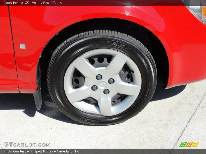 Victory Red / Ebony 2009 Pontiac G5